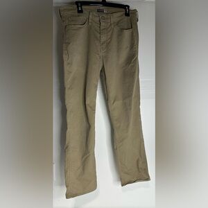 Dockers Straight Fit Pants Mens Size 32X30 Khaki Tan Business Casual.